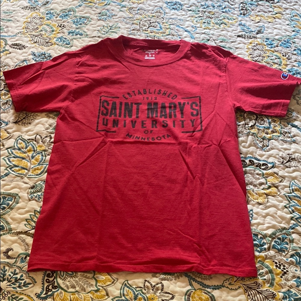 Champion Red Short Sleeve Tees